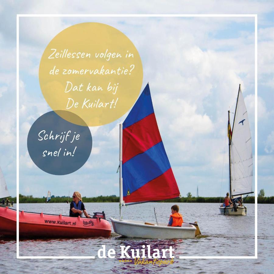 Stacaravan Op 5 Sterren Vakantiepark De Kuilart Friesland Aan Het Meer Met Zwembad 5P 237 Koudum Экстерьер фото